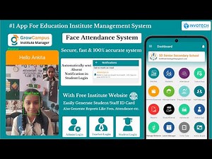 Face Attendance System in Schools & Academy! 🤯 Attendance with Just a Face Scan 📸 | GrowCampus App
