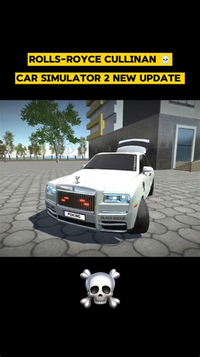 Rolls-Royce Cullinan ☠️ | car simulator 2 new update| #carsimulator2 #shorts