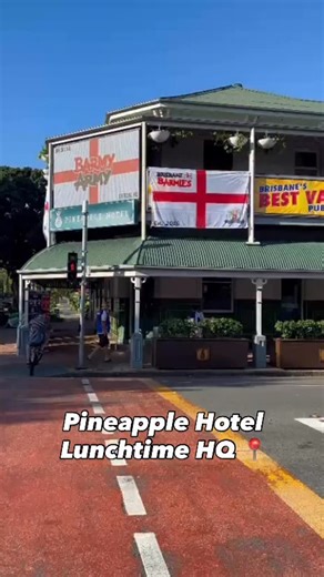 How to find us at the Pineapple Hotel 📍 #Ashes | England's Barmy Army
