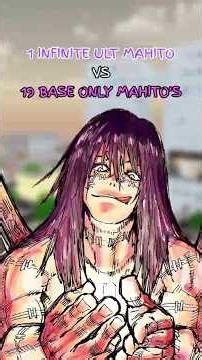 *1 INFINITE ULT MAHITO VS 19 BASE ONLY MAHITO'S* | #jujutsushenanigans #jjs #jjk #roblox #1vs19