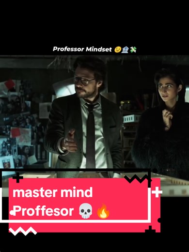 MASTER MIND PROFFESOR 💀🔥 #fypviral #moneyheistedit #proffesor #foruyou #fypviral