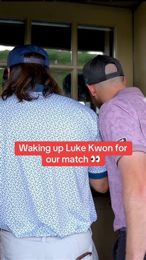 2.8K views · 20 reactions | We heard Luke was having some issues with his alarm clock, so like good opponents we decided to give him a little wake up visit before our match with him and Wesley Bryan. We ended up getting way more than we bargained for  | Divotdudesgolf | Facebook