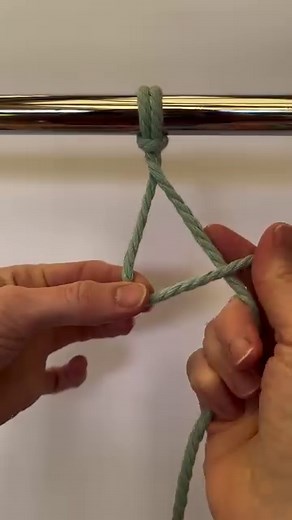 4.4K views | How to tie a half hitch knot…starting from the left side...