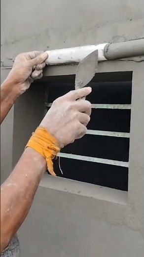 How to make a round design on window #design #construction