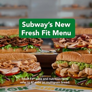 New Fresh Fit menu goes so hard 💪 | Subway
