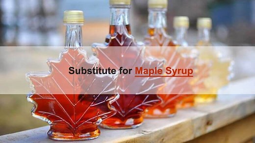Top 14 Healthy Substitutes for Maple Syrup   Homemade Recipe