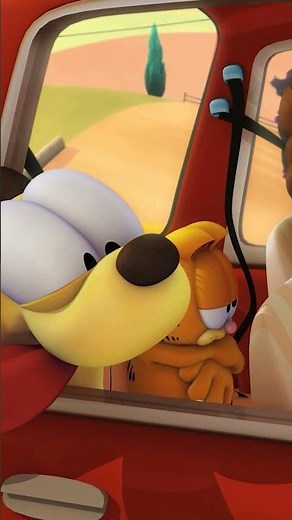 😒 Garfield hates the countryside 😒 #shorts #Garfield #cartoon #animation #thegarfieldshow