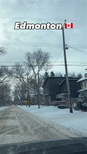 616 reactions · 30 shares | Driving in Edmonton ❄️ | Winter Roads in Freezing Alberta  Cold, snowy, and icy — a real winter drive in Edmonton! Alberta winters hit hard, but the views are always worth it. ❄️ Follow for more Canada life videos! #Edmonton #Alberta #Canada WinterDrive | Travel With Ali Ozan Karatas | Facebook