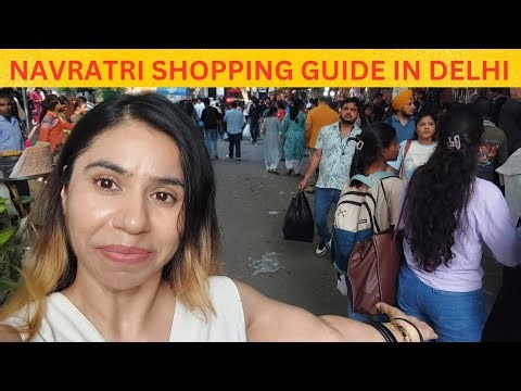 Best Ethnic Market in Janpath, Delhi | Festival shopping from Gujrati lane