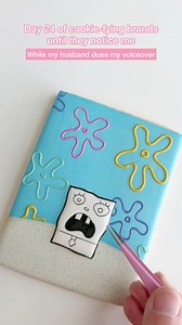 Had to cookiefy my favorite episode from my favorite show as a kid! What was your favorite SpongeBob episode?? (Second place was the pretty patties episode hehe) #spongebob #sugarcookiedecorating #husbandvoiceover | Hanamade Cookies