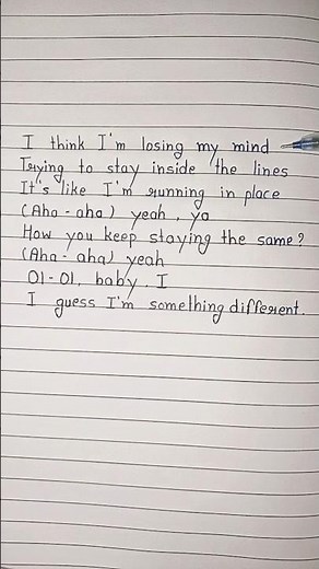 I Think I'm Losing My Mind (LYRICS) #shorts #trending