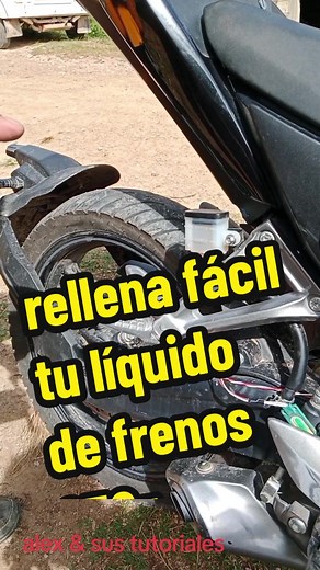 Cómo Rellenar el Tanque de Líquido de Frenos Italika 250Z