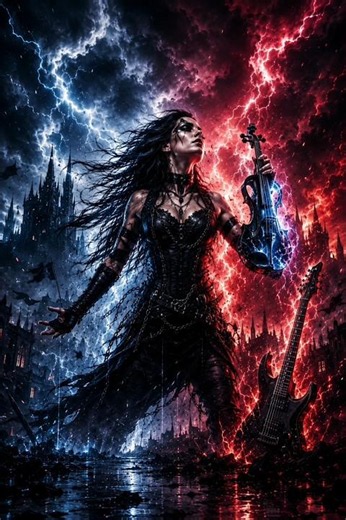 Electric Violin vs Guitar ⚡ Epic Metal Battle