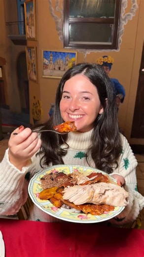 Leslie Diaz on Instagram: "This 20 pound lechón in Miami is exactly what you need for Noche Buena🇨🇺🐷😮‍💨 @jamabennjama has a 🔥 Cuban noche buena menu with a 20 pound lechón (can be roasted or fried) which can feed over 10 people + all the classic Cuban sides like yuca, sweet plantains, Moro, white rice and black beans, etc. They also have delicioussss homemade desserts like flan and bread pudding that are also worth getting.😍 To order call this number: 📞 1-888-236-5262 📍10000 NW 138th St