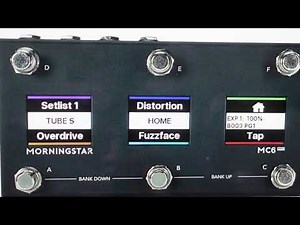 Factory Reset Morningstar MC6 Pro Midi Controller
