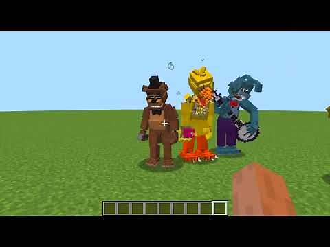NEW FNAF mod in Minecraft