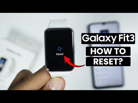 How to Reset Samsung Galaxy Fit 3 - Factory Reset