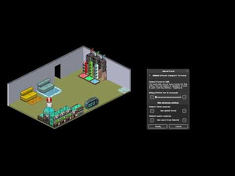 Habbo Boosting Tutorial: How to Build a Room for Game Arcade Owner