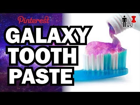 DIY GALAXY TOOTHPASTE - Man Vs Pin #87