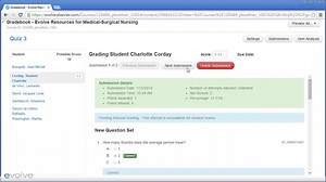 Evolve LMS: Accessing and Grading Submissions - Elsevier Education