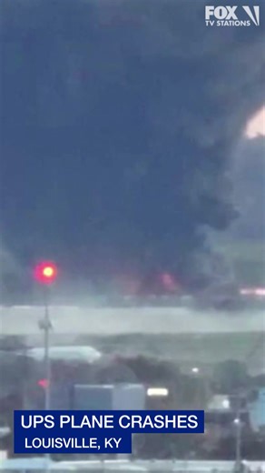 #BREAKING: UPS plane crashes in Louisville, Kentucky. MORE⬇️ | FOX 11 Los Angeles