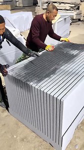 Multi-saw blade combined granite block cutting machine. #stonesaw #stonemachine #granitecuttingblade #stonecuttingtools #stonecutting #marblecuttingmachine #marblecutting | Ruisheng stone machinery