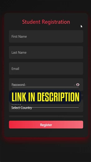 Modern Form UI with Micro-Interactions #webdev #design #tutorial