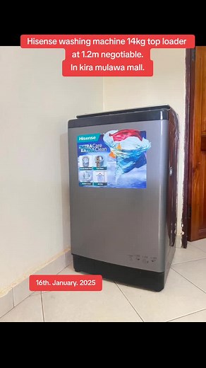 Hisense 14kg Top Loader Washing Machine for Sale