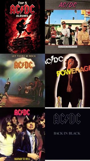 Top 5 AC⚡️DC Albums
