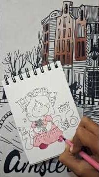 New year is here! ##newyear#drawing#shortvideo