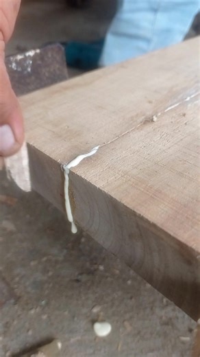 6.8K views | retak kayu #woodworking #reels #diy #video #satisfying #tips | Finishing Melamik | Facebook