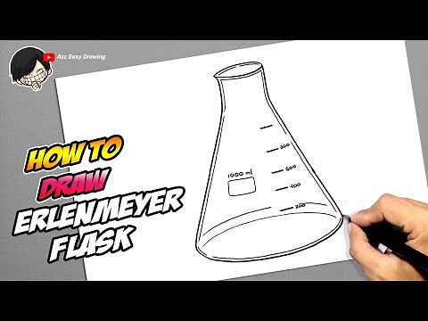 How to draw Erlenmeyer Flask