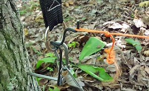Watch: DIY Powered Foot Snare Using Common Materials - AllOutdoor.com