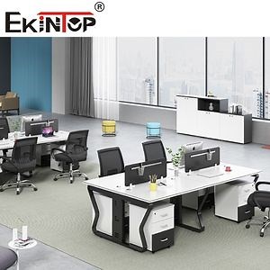 [Hot Item] Ekintop Office Cubicle Dividers Modern Metal Portable Office Desk Workstation Partitions