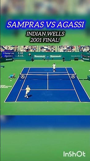 Sampras Crazy Pick-Up Shot - Tennis Perfection!🎾✨