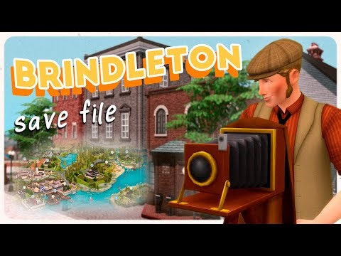 Con este SAVE FILE no te aburrirás en Los Sims 4 🕰️ BRINDLETON ANTIGUO 🕰️