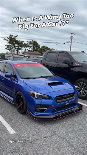 When Is A Wing Too Big???