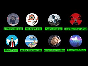 Every Thinking Bias Explained in One Sentence | Cognitive Biases | Think Clearly