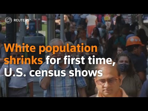 Census data shows white population shrank for first time