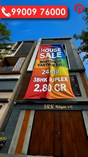 🔥House for sale in Whitefield Varthur Bangalore ✅ Independent house for sale in Bangalore Whitefield
