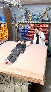 "This bed could save your life—it's an anti-earthquake bed. When an earthquake strikes, its accelerometer sensor detects vibrations, and the bed safely encloses the sleeper. Inside, you'll find essentials like food, water, medical supplies, and fire-fighting equipment. You can even watch TV comfortably until rescue teams arrive. 🛏️🌍 #EarthquakeSafety #LifeSavingTech" #reelsviralシ | Manish Kumar Gupta