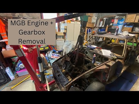 MGB Engine and Gearbox Removal - Restoration Ep.3