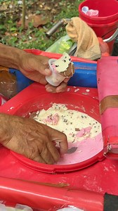 Trying Colorful Street Ice Cream in Jakarta, Indonesia | Foods Hunter