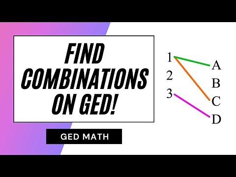 GED Math – Combinations and Permutations!