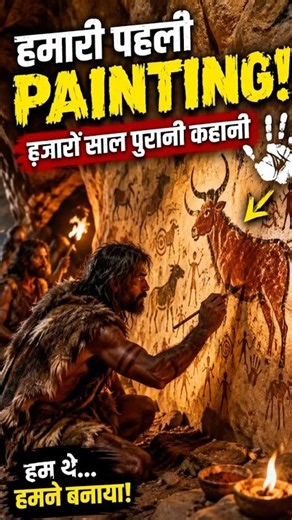 You’re a Caveman Making the First Cave Painting 😳🔥 | 40,000 Years Ago