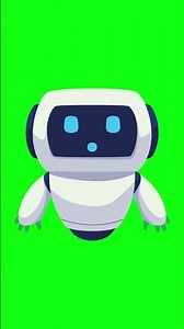 Robot Bot Green Screen Effect 🤖 FREE VFX for Editing #shorts #vfxeffects #greenscreen