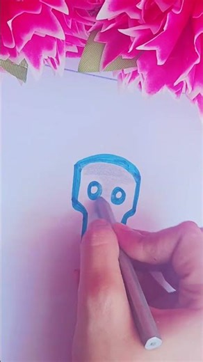 easy skull making from l00l .#kidsvideo #diy #skull #youtubeshort