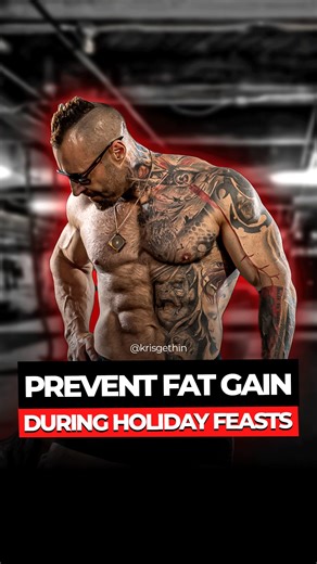 Most people worry about holiday food, but the real difference comes from what your muscles are ready to do with that fuel. When glycogen is full, carbs get stored as fat. When glycogen is depleted, your body pulls those calories into muscle instead. Training big muscle groups before a feast changes the entire metabolic response. GLUT4 activation, improved insulin sensitivity, and better nutrient partitioning all come into play. In the latest episode of The Kris Gethin Podcast, @krisgethin breaks