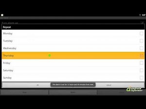 How it works: GO Clock Widget