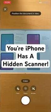 Your iPhone Has A HIDDEN Scanner! 🤯 (iOS 26)